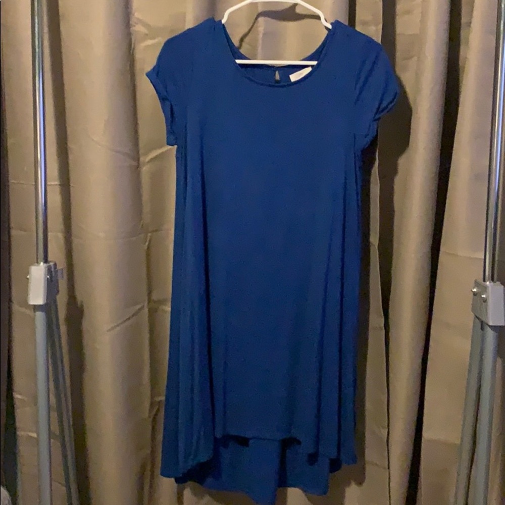 Blue long shirt